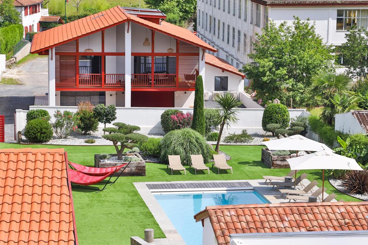 Hotel Argia Hasparren Luaran gambar